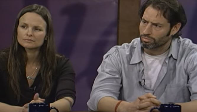 Johnny Sequoyah parents Heather Rae and Russell Friedenberg in 2009.